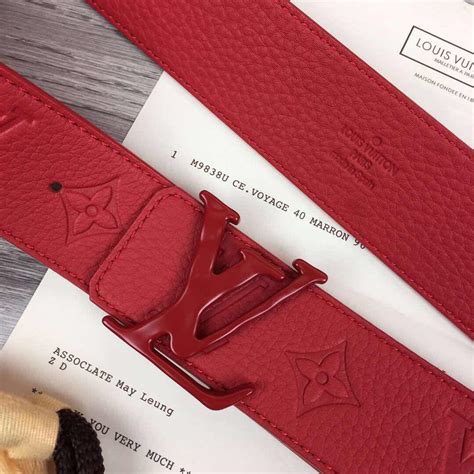 mens lv belts|red louis vuitton belt men's.